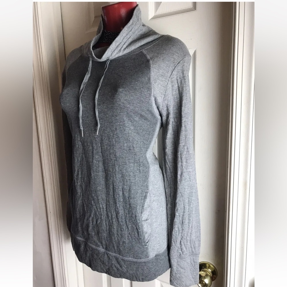 Women's Eddie Bauer Outdoor GRAY MOCK NECK - Sz XL